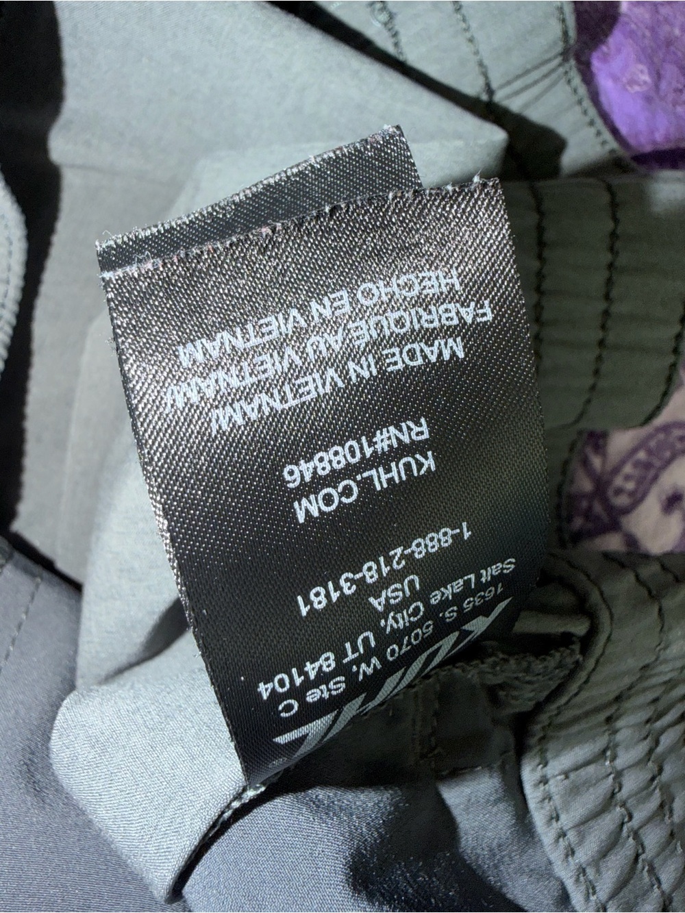 KUHL MENS FREEFLEX™ GRAY SHORTS - Picture 5 of 8